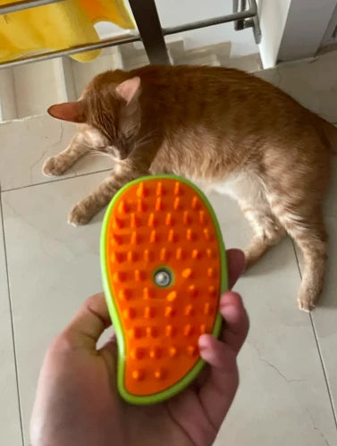 Cepillo de vapor 3 en 1 para mascotas